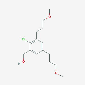 (2-Chloro-3,5-bis(3-methoxypropyl)phenyl)methanol