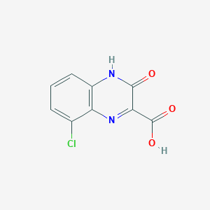 8-chloro-3-oxo-4H-quinoxaline-2-carboxylic acid