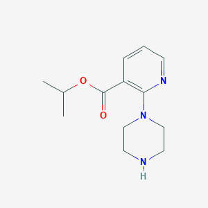 Isopropyl 2-(piperazin-1-yl)nicotinate