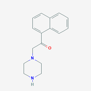 1-Naphthalen-1-yl-2-piperazin-1-ylethanone