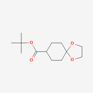 Tert-butyl 1,4-dioxaspiro[4.5]decane-8-carboxylate