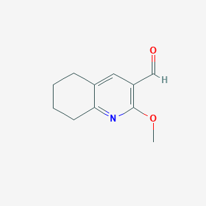 2-Methoxy-5,6,7,8-tetrahydroquinoline-3-carbaldehyde