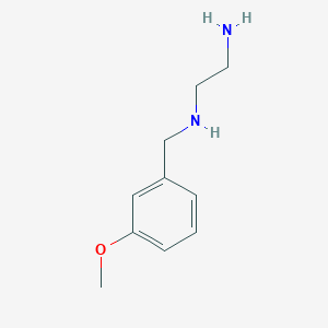 molecular formula C10H16N2O B1387522 N-(3-甲氧基苄基)乙烷-1,2-二胺 CAS No. 1048675-29-1