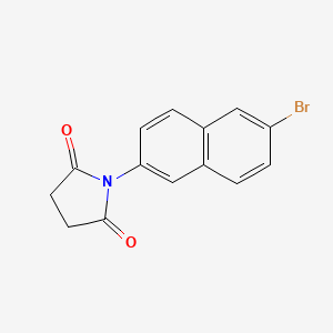 1-(6-Bromonaphthalen-2-yl)pyrrolidine-2,5-dione