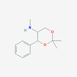 N,2,2-trimethyl-4-phenyl-1,3-dioxan-5-amine