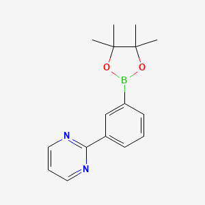 2-(3-(4,4,5,5-Tetramethyl-1,3,2-dioxaborolan-2-yl)phenyl)pyrimidine