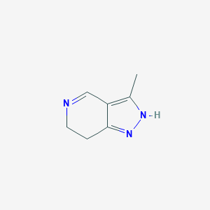 3-methyl-6,7-dihydro-2H-pyrazolo[4,3-c]pyridine