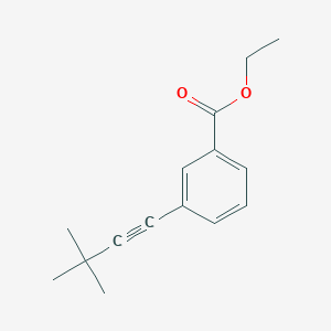 Ethyl 3-(3,3-dimethylbut-1-yn-1-yl)benzoate