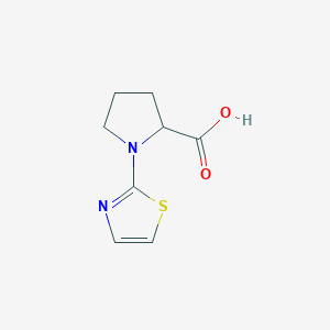 (2S)-1-thiazol-2-ylpyrrolidine-2-carboxylic acid