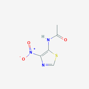 N-(4-nitro-1,3-thiazol-5-yl)acetamide