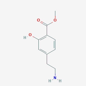 Methyl 4-(2-aminoethyl)-2-hydroxybenzoate