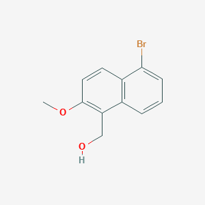 (5-Bromo-2-methoxynaphthalen-1-yl)methanol