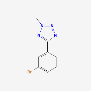 5-(3-Bromophenyl)-2-methyltetrazole