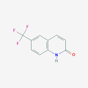 molecular formula C10H6F3NO B1387549 6-(Trifluoromethyl)quinolin-2(1H)-one CAS No. 835903-14-5