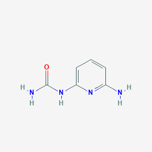 molecular formula C6H8N4O B13875641 (6-Aminopyridin-2-yl)urea 