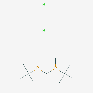 molecular formula C11H26B2P2 B1387573 RR-miniPHOS-diborane CAS No. 224618-25-1