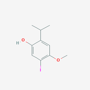 B1387578 5-Iodo-2-isopropyl-4-methoxyphenol CAS No. 927887-21-6