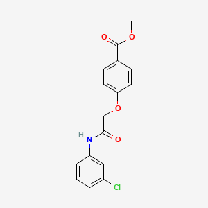 Methyl 4-[2-(3-chloroanilino)-2-oxoethoxy]benzoate