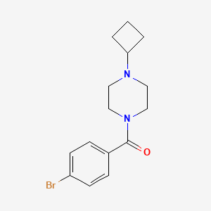 (4-Bromo-phenyl)-(4-cyclobutyl-piperazin-1-yl)-methanone