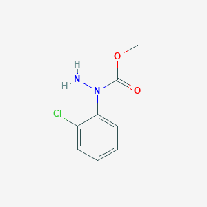 methyl N-amino-N-(2-chlorophenyl)carbamate