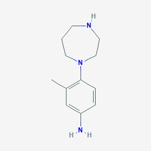 4-(1,4-Diazepan-1-yl)-3-methylaniline