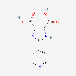 2-(pyridin-4-yl)-1H-imidazole-4,5-dicarboxylic acid