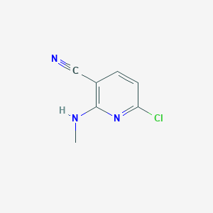 6-Chloro-2-(methylamino)pyridine-3-carbonitrile