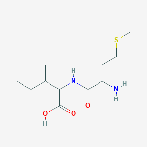 molecular formula C11H22N2O3S B13875896 Methionylisoleucine 