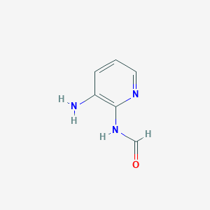 molecular formula C6H7N3O B138759 N-(3-aminopyridin-2-yl)formamide CAS No. 158525-50-9