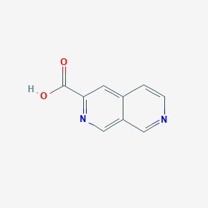 B1387590 2,7-Naphthyridine-3-carboxylic acid CAS No. 250674-48-7