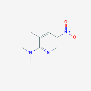 N,N,3-trimethyl-5-nitropyridin-2-amine