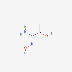 molecular formula C3H8N2O2 B1387593 (1Z)-N',2-dihydroxypropanimidamide CAS No. 52046-55-6