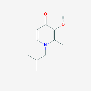 3-Hydroxy-2-methyl-1-(2-methylpropyl)pyridin-4-one