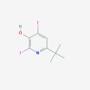 6-Tert-butyl-2,4-diiodopyridin-3-ol