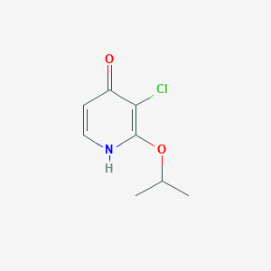 3-chloro-2-propan-2-yloxy-1H-pyridin-4-one