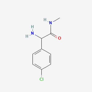 2-amino-2-(4-chlorophenyl)-N-methylacetamide