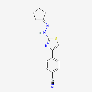 molecular formula C15H14N4S B1387608 Remodelin CAS No. 949912-58-7