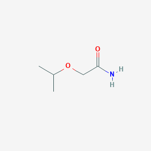 molecular formula C5H11NO2 B13876124 2-Propan-2-yloxyacetamide 