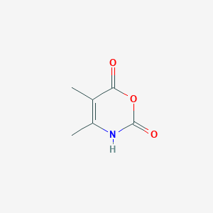 molecular formula C6H7NO3 B13876128 4,5-dimethyl-3H-1,3-oxazine-2,6-dione 