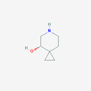 molecular formula C7H13NO B1387614 (4S)-6-Azaspiro[2.5]octan-4-ol CAS No. 1103501-90-1