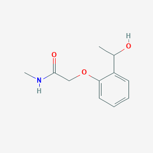 2-(2-(1-hydroxyethyl)phenoxy)-N-methylacetamide