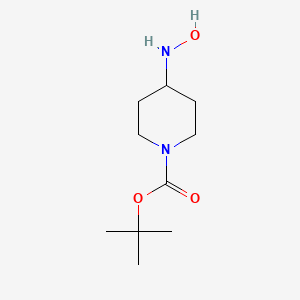 molecular formula C10H20N2O3 B13876237 Tert-butyl 4-(hydroxyamino)piperidine-1-carboxylate 