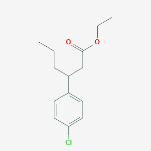 Ethyl 3-(4-chlorophenyl)hexanoate