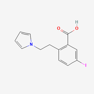 5-iodo-2-[2-(1H-pyrrol-1-yl)ethyl]Benzoic acid