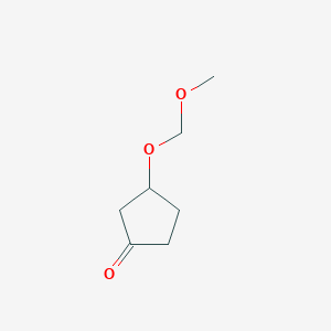 3-(Methoxymethoxy)cyclopentan-1-one