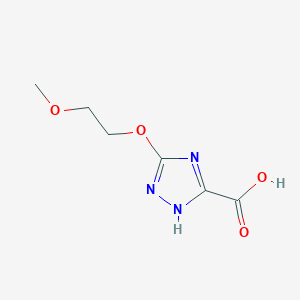 3-(2-methoxyethoxy)-1H-1,2,4-triazole-5-carboxylic acid