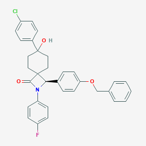 molecular formula C33H29ClFNO3 B138765 SCH 58053 苄基醚 CAS No. 194367-71-0