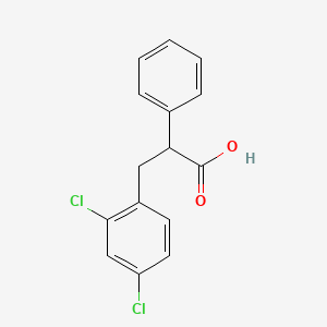 3-(2,4-Dichlorophenyl)-2-phenylpropanoic acid