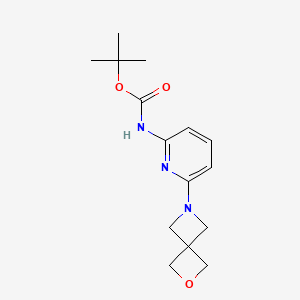 Tert-butyl (6-(2-oxa-6-azaspiro[3.3]heptan-6-yl)pyridin-2-yl)carbamate