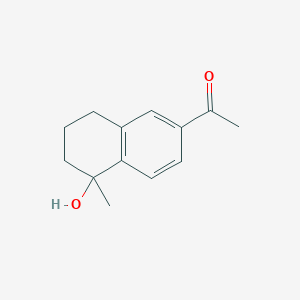 1-(5-hydroxy-5-methyl-7,8-dihydro-6H-naphthalen-2-yl)ethanone